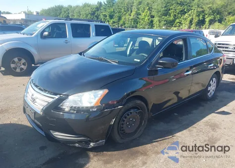 2013 Nissan Sentra S из США, поврежденный, VIN 3N1AB7AP2DL787175